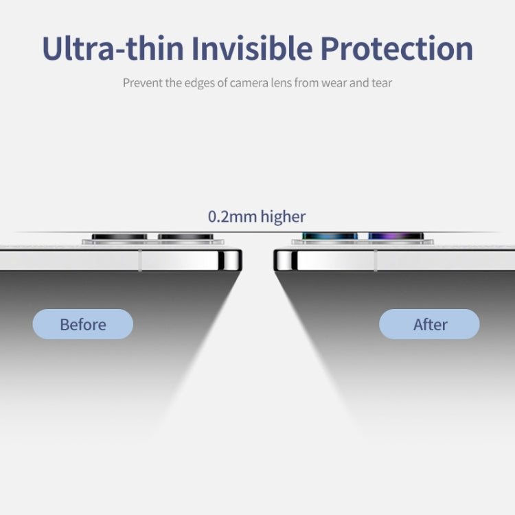 For OnePlus 12 ENKAY Hat-Prince Full Coverage 9H Rear Camera Lens Tempered Glass Film - OnePlus Tempered Glass by ENKAY | Online Shopping South Africa | PMC TechLife | Buy Now Pay Later Mobicred