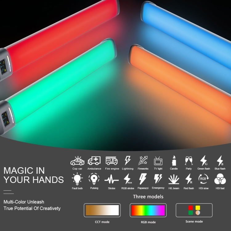 VLOGLITE W270RGB Live Streaming E-Sports Handheld Fill Light LED Studio Light(UK Plug) - free shipping - PMC TechLife - Order now!