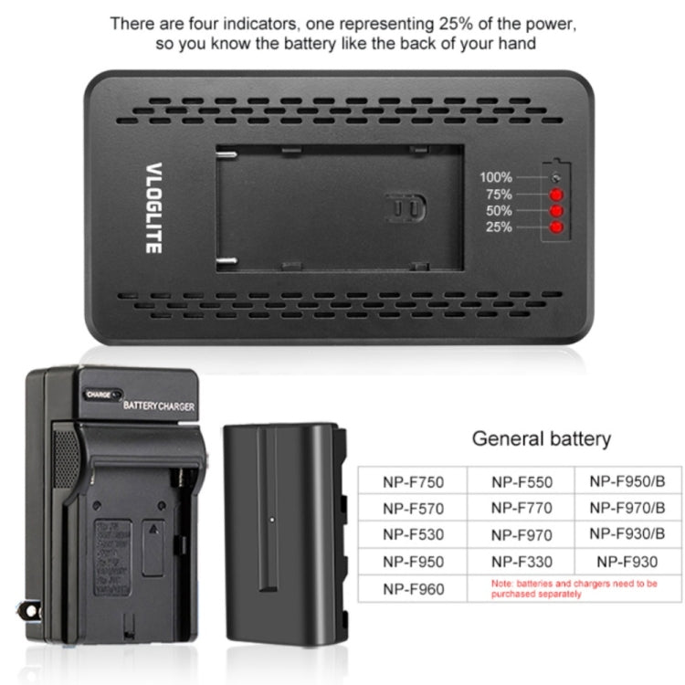 VLOGLITE W228 Dual Color Temperature Portable Photographic Fill Light High-Brightness Video Light - free shipping - PMC TechLife - Order now!