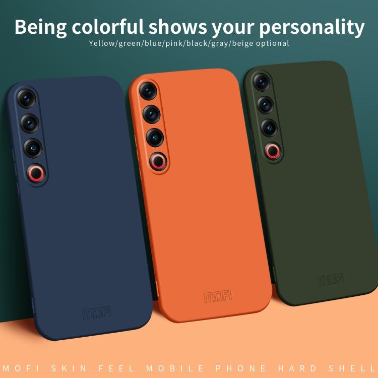 For Meizu 21 Pro MOFI Qin Series Skin Feel All-inclusive PC Phone Case(Orange) - free shipping - PMC TechLife - Order now!