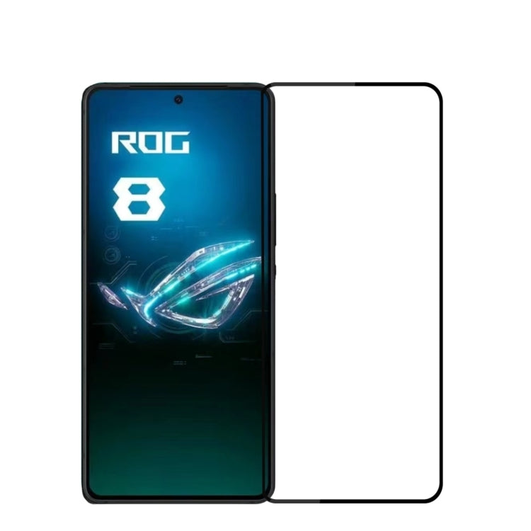 For ASUS ROG Phone 8 Pro MOFI 9H 2.5D Full Screen Tempered Glass Film(Black) - ASUS Tempered Glass by MOFI | Online Shopping South Africa | PMC TechLife | Buy Now Pay Later Mobicred