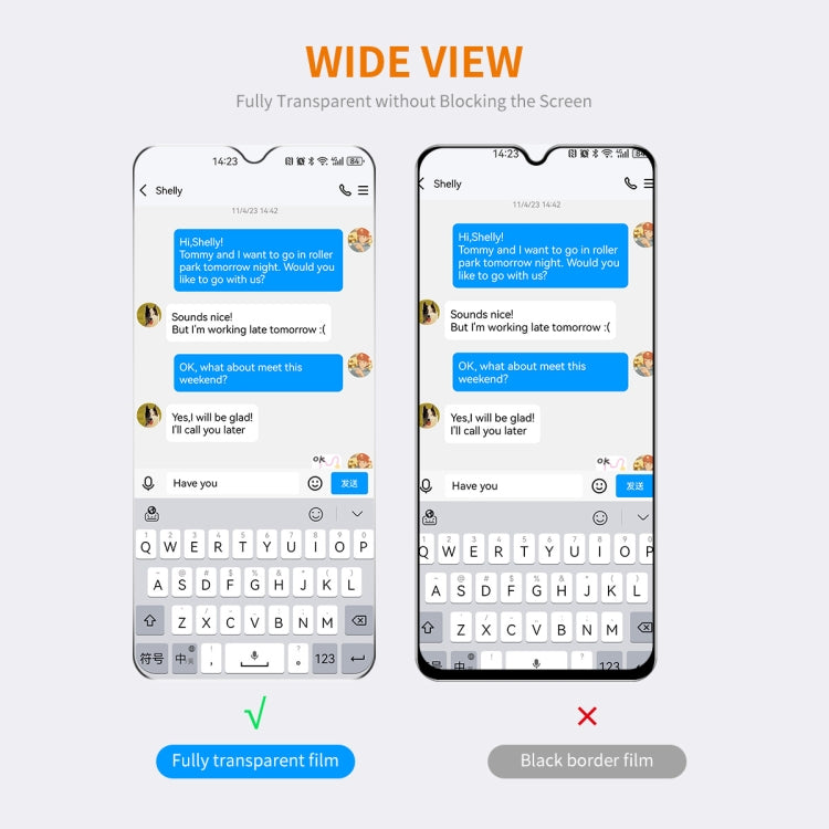 For OPPO A18 / A38 10pcs ENKAY 9H Big Arc Edge High Aluminum-silicon Tempered Glass Film - OPPO Tempered Glass by ENKAY | Online Shopping South Africa | PMC TechLife | Buy Now Pay Later Mobicred