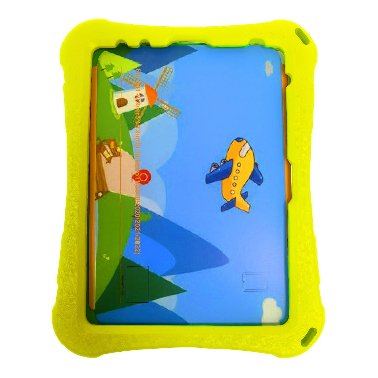 For iPad Air 11 2024 360 Rotation Aircraft Holder EVA Shockproof Tablet Case(Yellow) - iPad Air 11 2024 Cases by PMC TechLife | Online Shopping South Africa | PMC TechLife | Buy Now Pay Later Mobicred