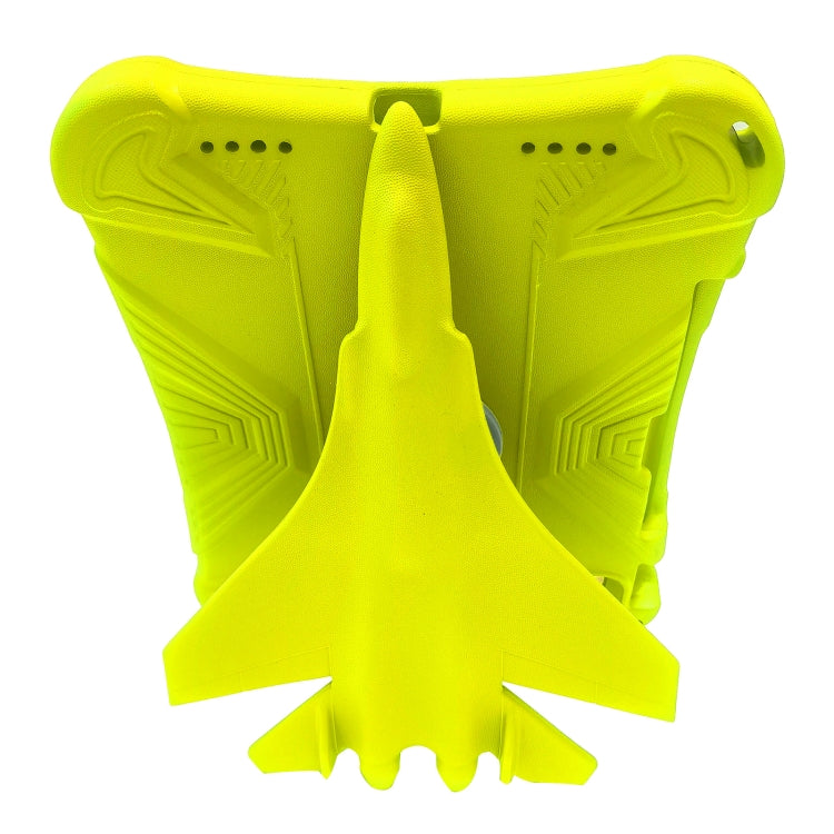 For iPad Pro 11 2024 360 Rotation Aircraft Holder EVA Shockproof Tablet Case(Yellow) - iPad Pro 11 2024 Cases by PMC TechLife | Online Shopping South Africa | PMC TechLife | Buy Now Pay Later Mobicred