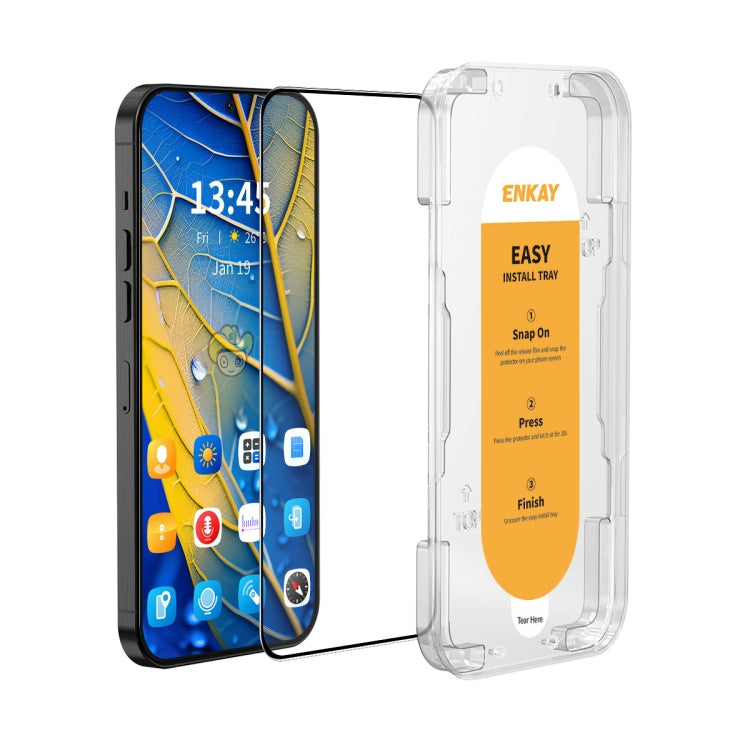 For vivo iQOO Neo6 / Neo6 SE ENKAY Easy Install High Alumina Silicon Full Glass Film - vivo Tempered Glass by ENKAY | Online Shopping South Africa | PMC TechLife | Buy Now Pay Later Mobicred