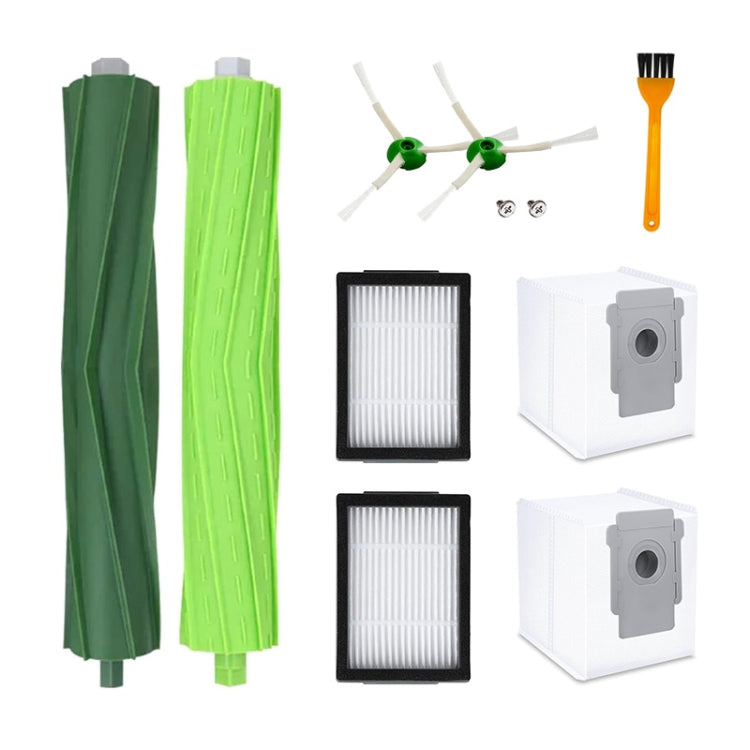JUNSUNMAY 9pcs For iRobot E5 / E6 Replacement Roller Brushes Side Brushes Clean Filters Vacuum Bags - For iRobot Accessories by JUNSUNMAY | Online Shopping South Africa | PMC TechLife | Buy Now Pay Later Mobicred