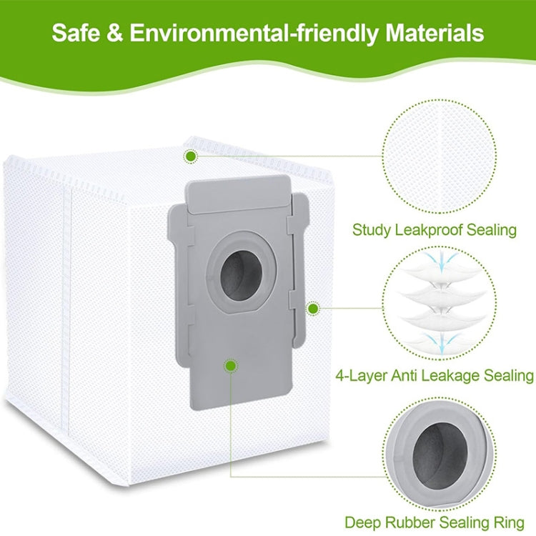 JUNSUNMAY 9pcs For iRobot E5 / E6 Replacement Roller Brushes Side Brushes Clean Filters Vacuum Bags - For iRobot Accessories by JUNSUNMAY | Online Shopping South Africa | PMC TechLife | Buy Now Pay Later Mobicred