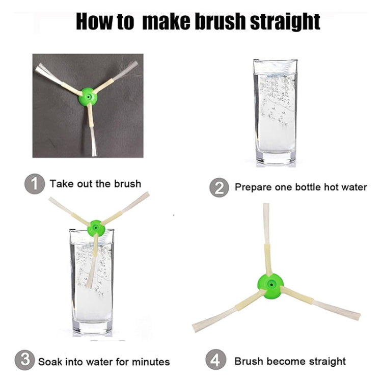 JUNSUNMAY 9pcs For iRobot E5 / E6 Replacement Roller Brushes Side Brushes Clean Filters Vacuum Bags - For iRobot Accessories by JUNSUNMAY | Online Shopping South Africa | PMC TechLife | Buy Now Pay Later Mobicred