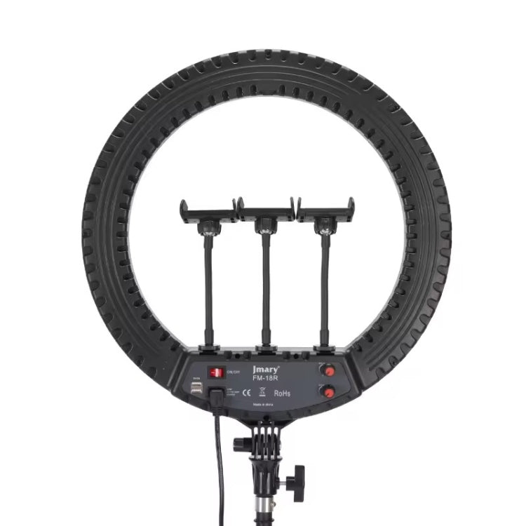 JMARY FM-18R LED Beauty Ring Light 18-inch Photography Live Streaming Fill Light(EU Plug) - free shipping - PMC TechLife - Order now!