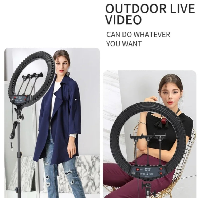 JMARY FM-18R LED Beauty Ring Light 18-inch Photography Live Streaming Fill Light(US Plug) - free shipping - PMC TechLife - Order now!