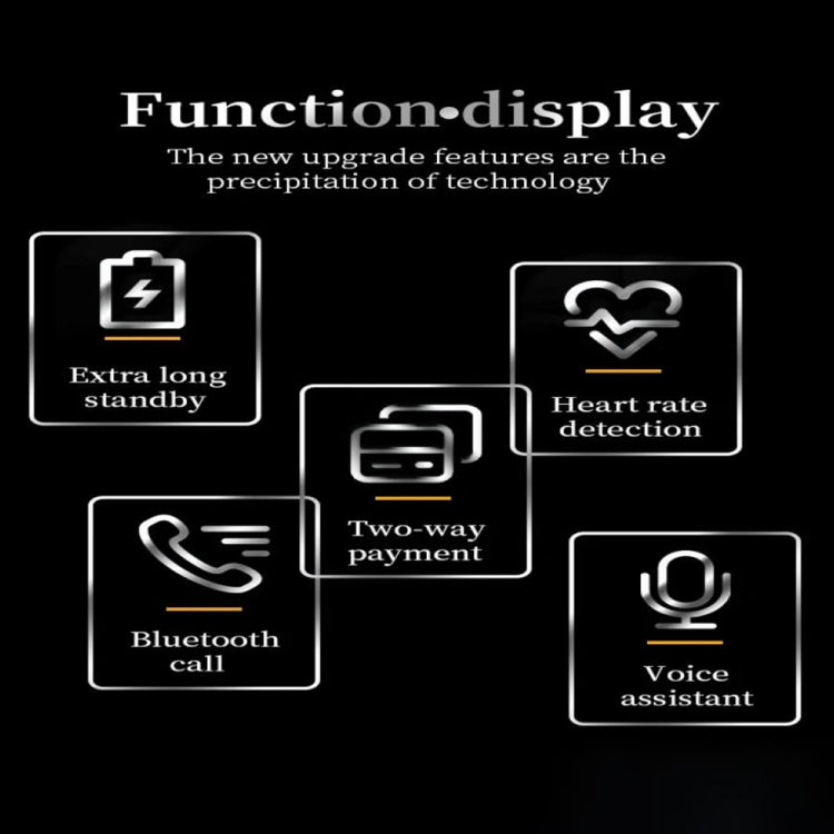 X16pro 1.53 inch Color Screen Smart Watch, Support Bluetooth Call / Heart Rate / Blood Pressure / Blood Oxygen Monitoring(Silver) - free shipping - PMC TechLife - Order now!