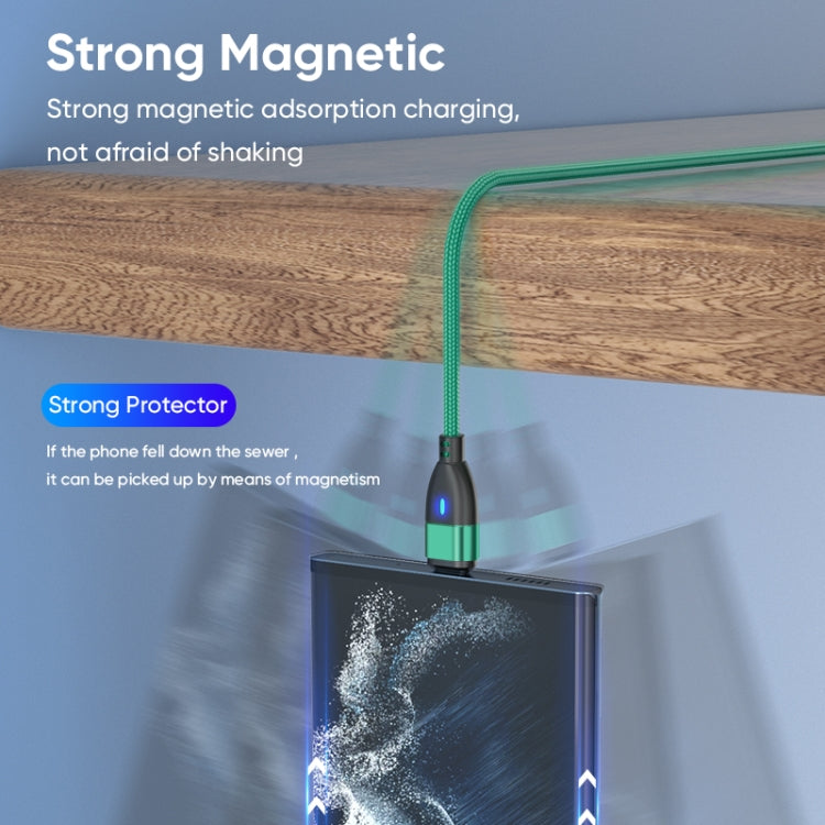 ENKAY 3 in 1 PD100W Type-C to Type-C / 8 Pin / Micro USB Magnetic Fast Charging Cable, Cable Length:1m(Red) - free shipping - PMC Jewellery - Order now!