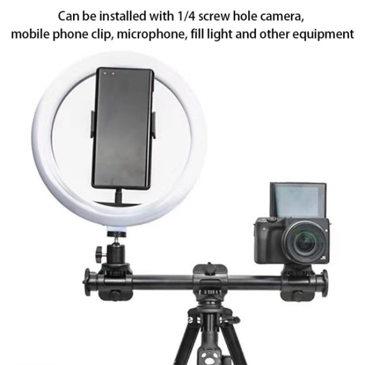 YUNTENG VCT-369 For Tripod Stabilizer Camera Horizontal Aluminum Alloy Gimbal Extension Pole - Other Accessories by YUNTENG | Online Shopping South Africa | PMC TechLife | Buy Now Pay Later Mobicred