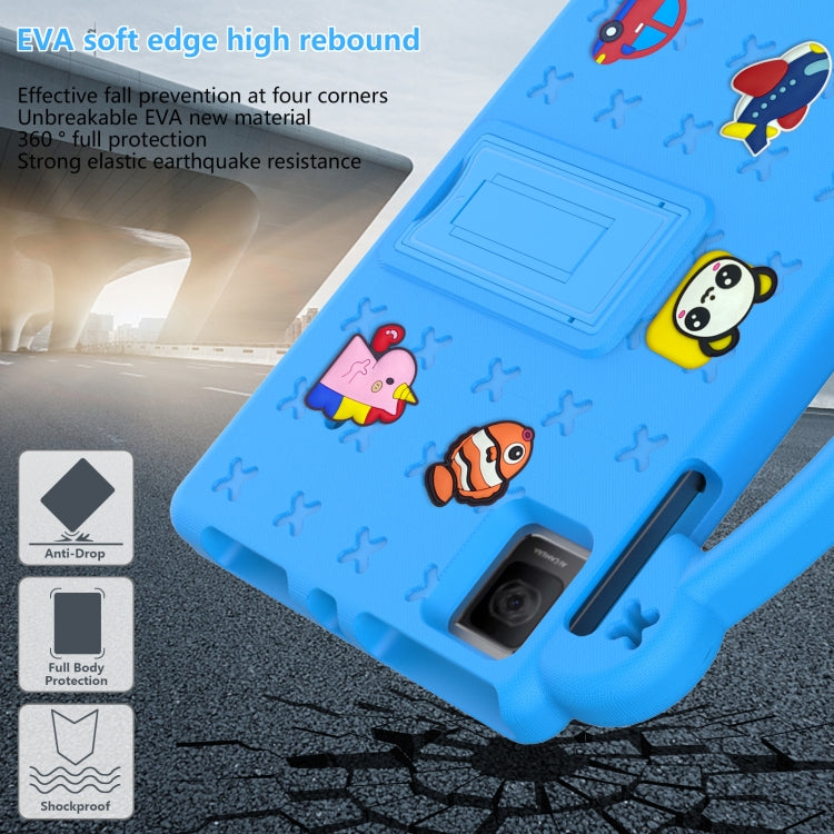 For T-Iobile REVVL Tab 10.36 2023 Handle Kickstand Children EVA Shockproof Tablet Case(Sky Blue) - Others by PMC TechLife | Online Shopping South Africa | PMC TechLife | Buy Now Pay Later Mobicred