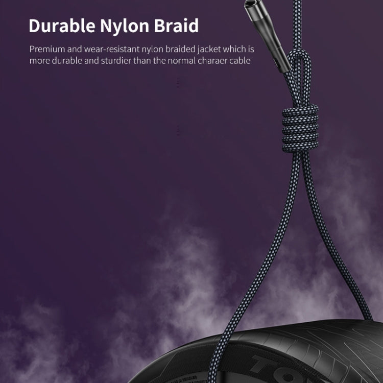 ENKAY 6-in-1 5A USB + Type-C to Type-C / 8 Pin / Micro USB Multifunction Fast Charging Cable, Cable Length:1.3m(Purple) - free shipping - PMC TechLife - Order now!