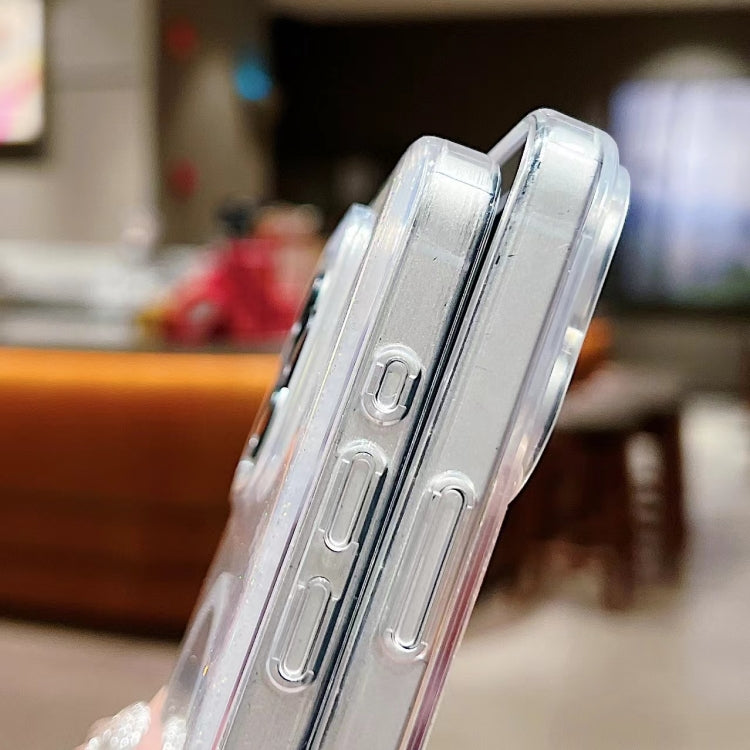 For iPhone 14 Pro Max Explosive Flash Gradient MagSafe TPU Phone Case(Cold Blue) - iPhone 14 Pro Max Cases by PMC TechLife | Online Shopping South Africa | PMC TechLife