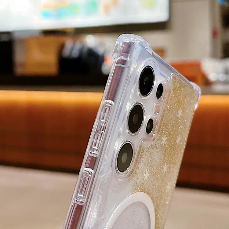 For Samsung Galaxy S23 5G Explosive Flash Gradient MagSafe TPU Phone Case(Colour) - Galaxy S23 5G Cases by PMC TechLife | Online Shopping South Africa | PMC TechLife