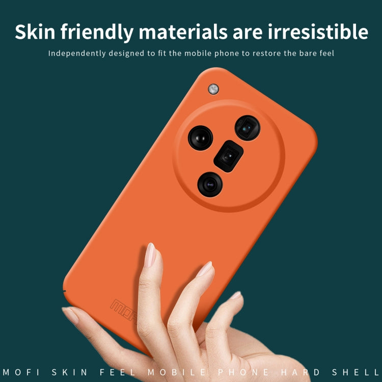 For OPPO Find X7 MOFI Qin Series Skin Feel All-inclusive PC Phone Case(Pink) - OPPO Cases by MOFI | Online Shopping South Africa | PMC TechLife | Buy Now Pay Later Mobicred