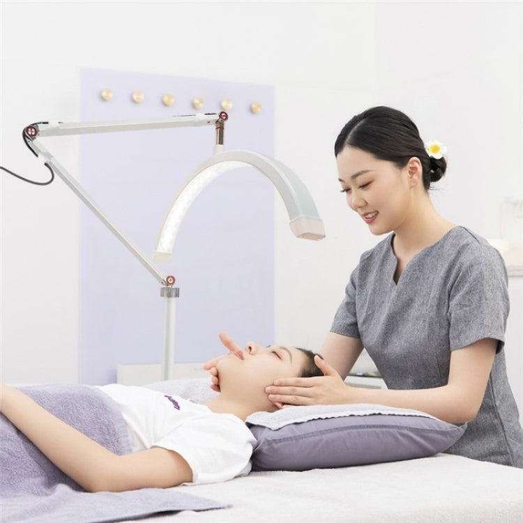 HD-M3X For Eyelash Extensions / Tattoo / Nail Art Lighting Lamp 16 inch Clip-on Half Moon Desk Lamp(UK Plug) - Selfie Light by PMC TechLife | Online Shopping South Africa | PMC TechLife | Buy Now Pay Later Mobicred