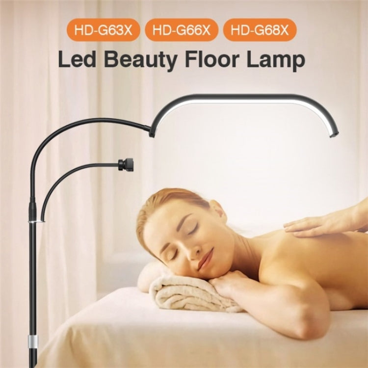 HD-G63X Floor Standing Remote Dimming LED Moon Lamp Manicure Eyelash Beauty Lamp(AU Plug) - Selfie Light by PMC TechLife | Online Shopping South Africa | PMC TechLife | Buy Now Pay Later Mobicred