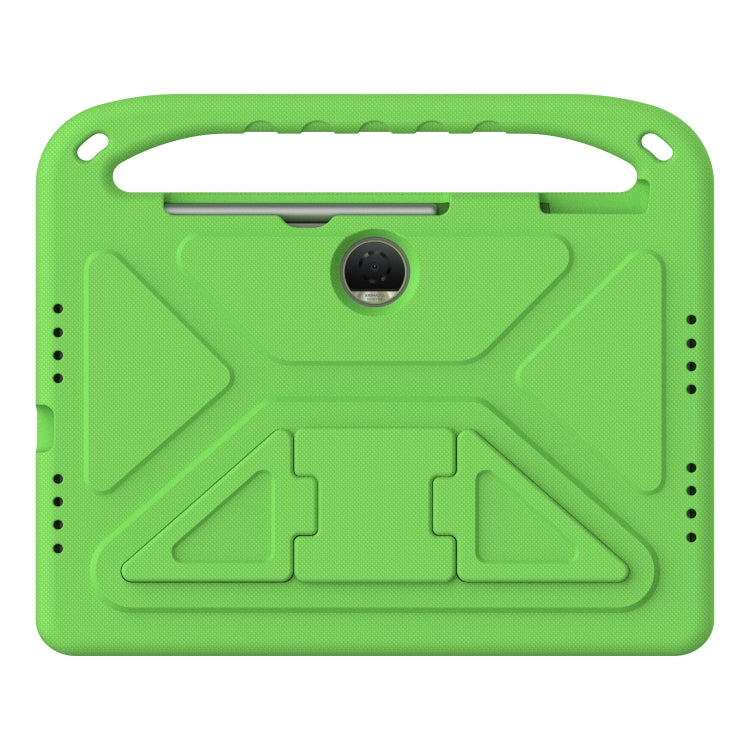 For Honor Pad 9 12.1 Handle EVA Shockproof Tablet Case with Holder(Green) - Honor by PMC TechLife | Online Shopping South Africa | PMC TechLife | Buy Now Pay Later Mobicred