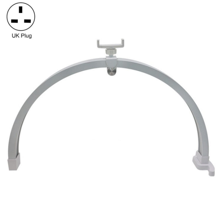 M12X Foldable LED Half Moon Lamp Touch Control Nail Art Lamp, Length: 56cm(UK Plug) - Selfie Light by PMC TechLife | Online Shopping South Africa | PMC TechLife | Buy Now Pay Later Mobicred