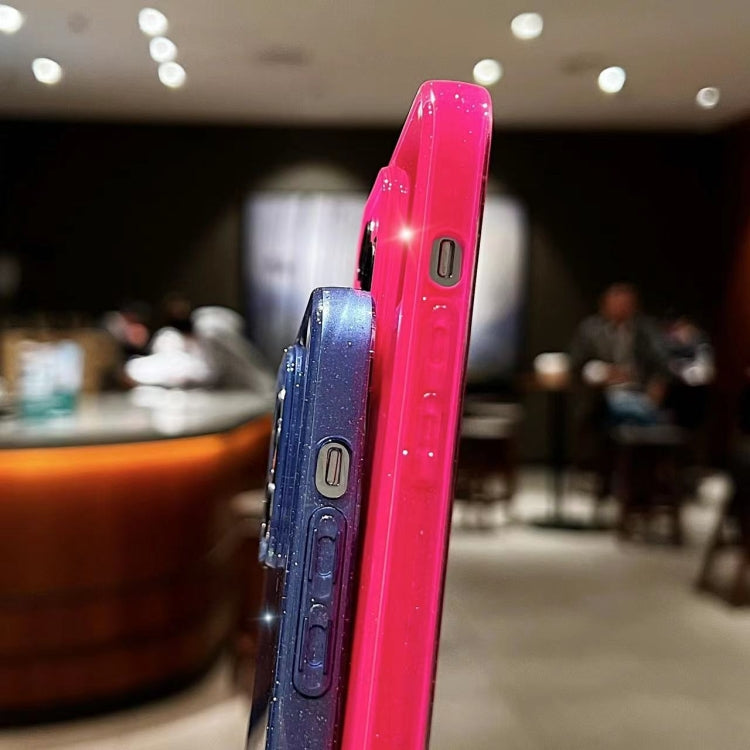 For iPhone 16 Plus Jelly Glitter Solid Color TPU Phone Case(Pink) - iPhone 16 Plus Cases by PMC TechLife | Online Shopping South Africa | PMC TechLife | Buy Now Pay Later Mobicred
