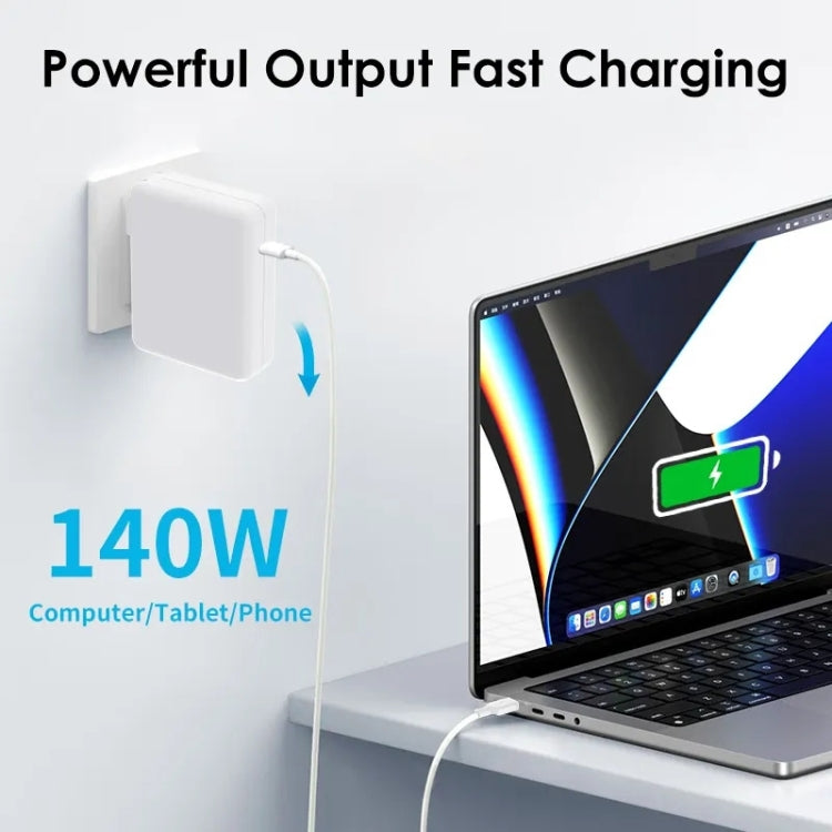 AU Plug 140W USB-C PD Power Adapter with Type-C to Magsafe3 Magnetic Charging Cable, Length: 2 m - Cable & Adapter by PMC Jewellery | Online Shopping South Africa | PMC Jewellery | Buy Now Pay Later Mobicred