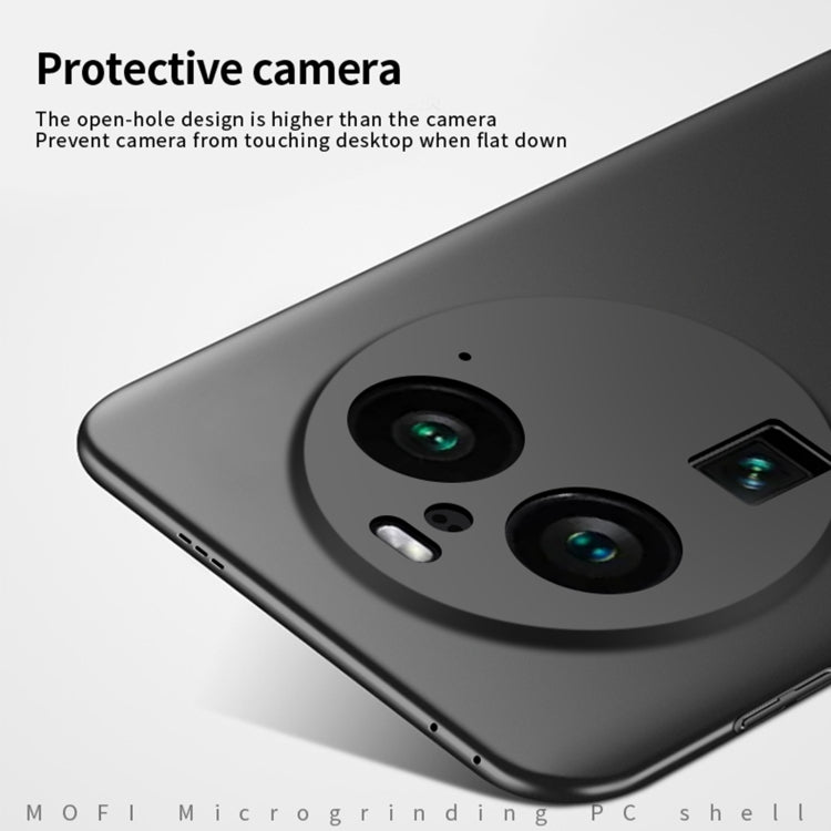 For OPPO Find X6 Pro MOFI Micro-Frosted PC Ultra-thin Hard Phone Case(Black) - OPPO Cases by MOFI | Online Shopping South Africa | PMC TechLife