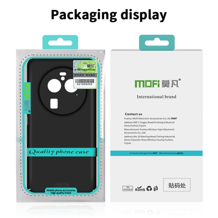 For OPPO Find X6 MOFI Micro-Frosted PC Ultra-thin Hard Phone Case(Blue) - OPPO Cases by MOFI | Online Shopping South Africa | PMC TechLife | Buy Now Pay Later Mobicred