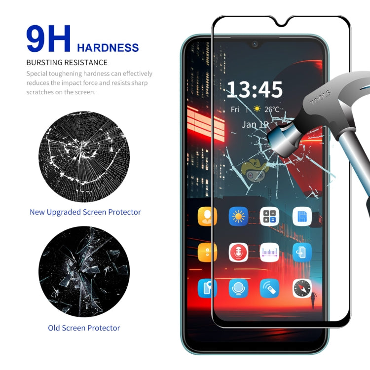 For Tecno Spark Go 2023 10pcs ENKAY Full Glue High Aluminum-silicon Tempered Glass Film - free shipping - PMC TechLife - Order now!