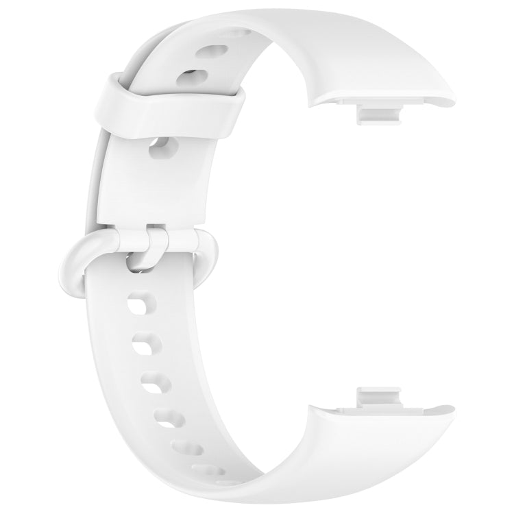 For Xiaomi Smart Band 9 Pro / 8 Pro Solid Color Colorful Buckle Silicone Watch Band(White) - free shipping - PMC TechLife - Order now!