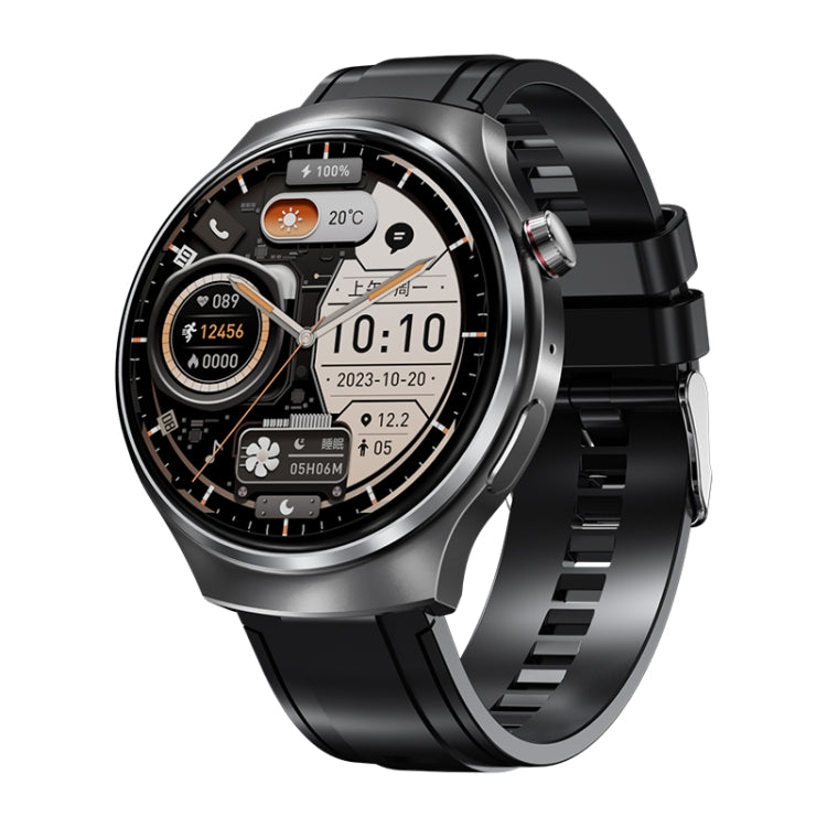 V16 1.46 inch Color Screen Smart Watch, Support Bluetooth Call / Heart Rate Monitoring(Black) - Smart Watches by PMC TechLife | Online Shopping South Africa | PMC TechLife | Buy Now Pay Later Mobicred