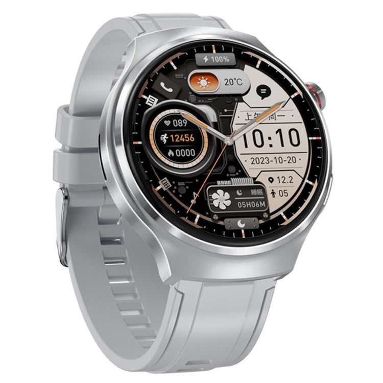 V16 1.46 inch Color Screen Smart Watch, Support Bluetooth Call / Heart Rate Monitoring(Silver) - Smart Watches by PMC TechLife | Online Shopping South Africa | PMC TechLife