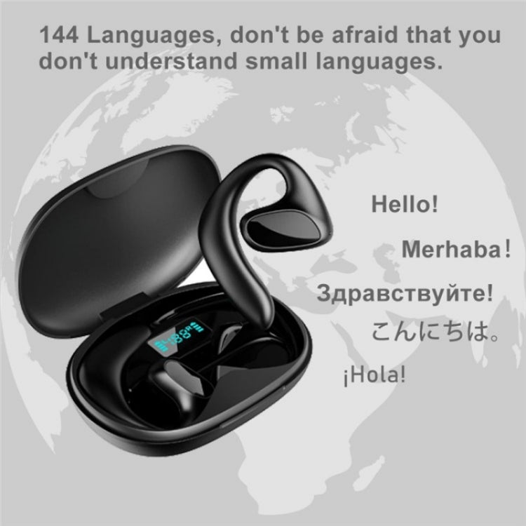 M8 Noise Reduction Smart Voice Translator TWS Bluetooth Headset 144 Languages Translation Earphones(Black) -  by PMC TechLife | Online Shopping South Africa | PMC TechLife | Buy Now Pay Later Mobicred
