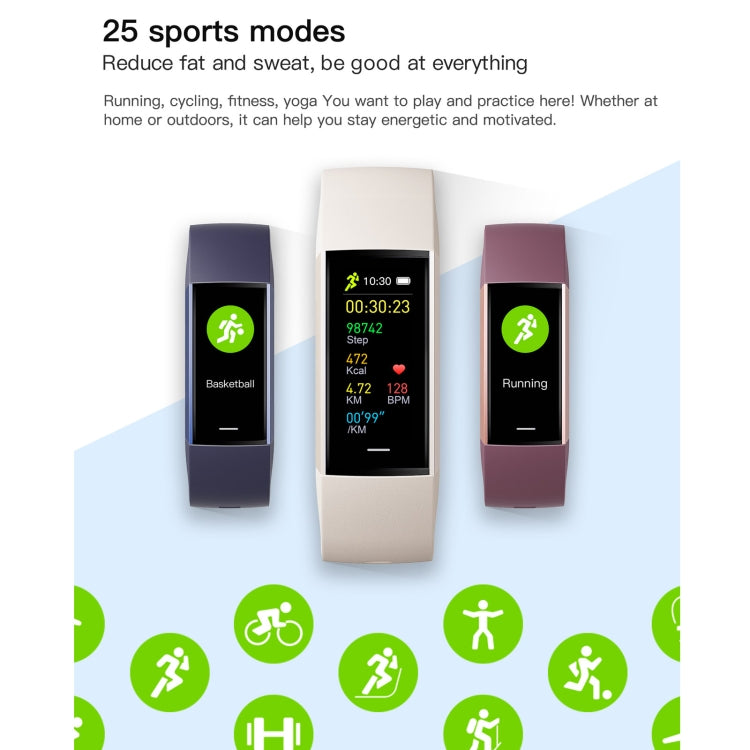 C80 IP67 Waterproof Smart Bracelet Sport Fitness Tracker(White) - free shipping - PMC TechLife - Order now!