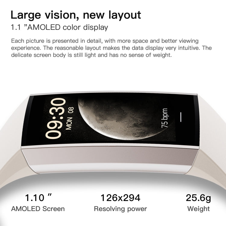 C80 IP67 Waterproof Smart Bracelet Sport Fitness Tracker(White) - free shipping - PMC TechLife - Order now!