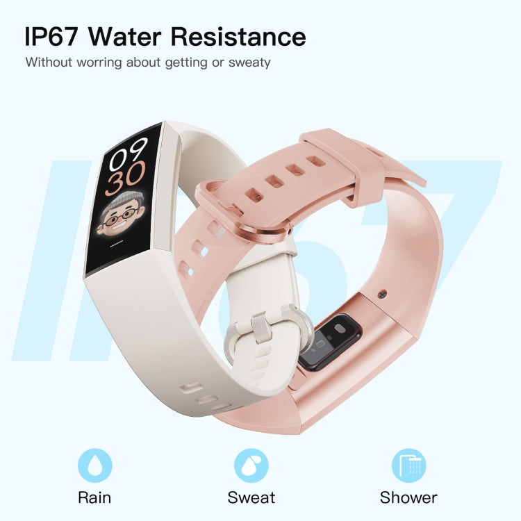 C80 IP67 Waterproof Smart Bracelet Sport Fitness Tracker(White) - free shipping - PMC TechLife - Order now!