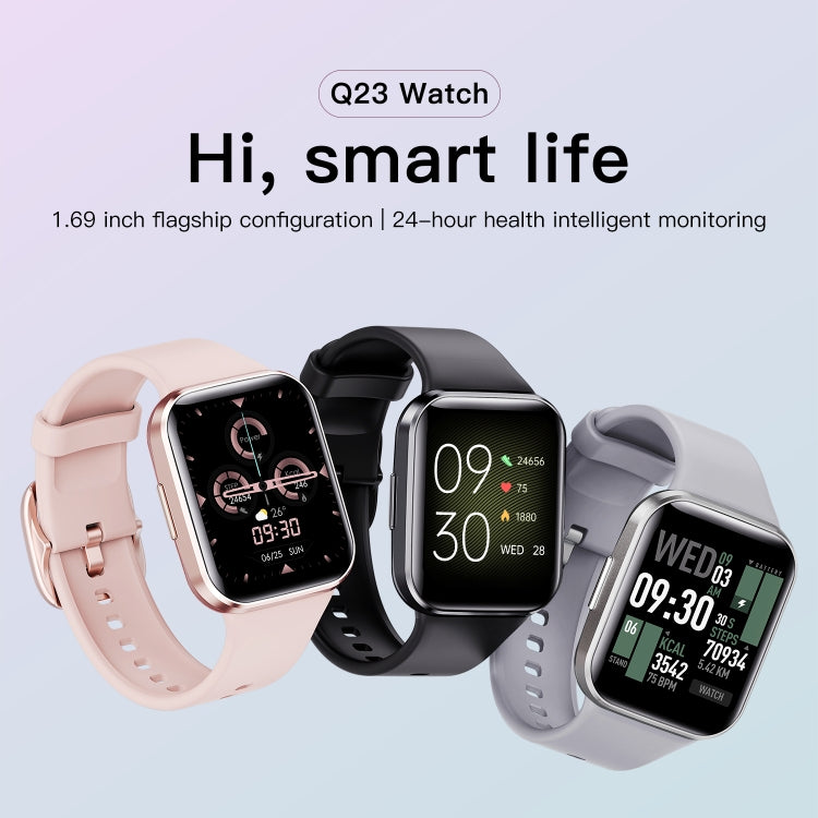 Q23 IP67 Waterproof Smart Bracelet Sport Fitness Tracker(Grey) - Smart Watches by PMC TechLife | Online Shopping South Africa | PMC TechLife