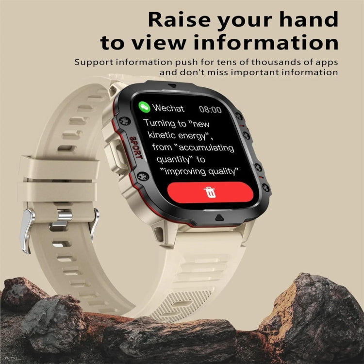QX11 1.96 inch Color Screen Smart Watch Milan Steel Strap Support Bluetooth Call(Gold) - Smart Watches by PMC TechLife | Online Shopping South Africa | PMC TechLife