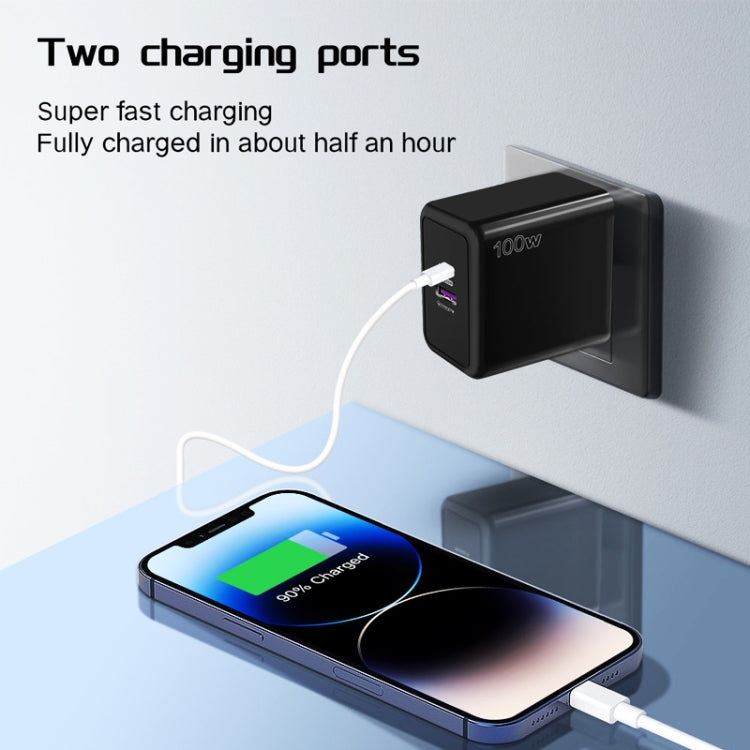 USB 67W / PD 33W Super fast Charging Full Protocol Mobile Phone Charger���US Plug(Black) - USB Charger by PMC TechLife | Online Shopping South Africa | PMC TechLife | Buy Now Pay Later Mobicred