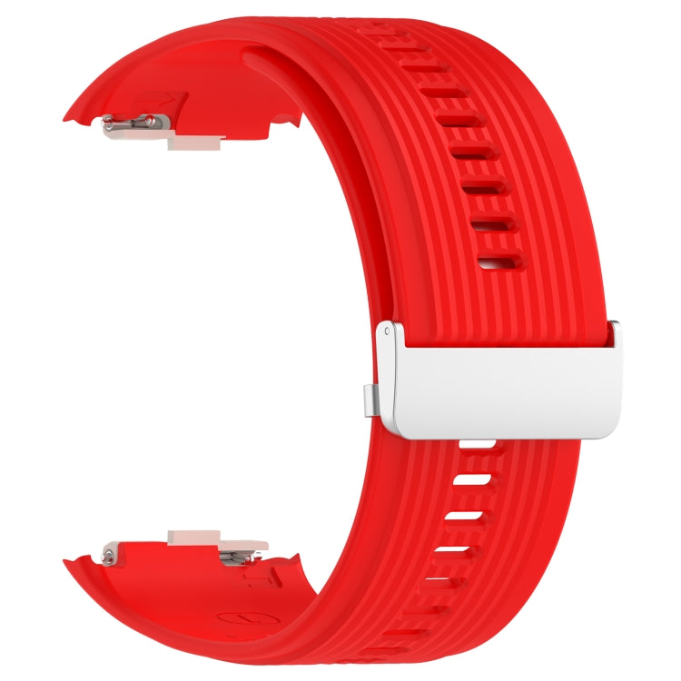 For Huawei Watch D Blood Pressure Watch Silicone Watch Band(Red) - Watch Bands by PMC TechLife | Online Shopping South Africa | PMC TechLife