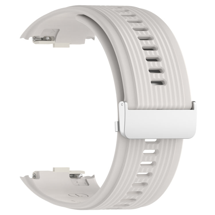 For Huawei Watch D Blood Pressure Watch Silicone Watch Band(Ivory White) - Watch Bands by PMC TechLife | Online Shopping South Africa | PMC TechLife