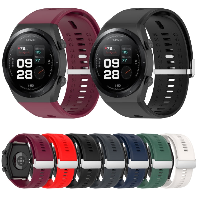 For Xiaomi Watch H1 Blood Pressure Watch Silicone Watch Band(Dark Grey) - free shipping - PMC TechLife - Order now!