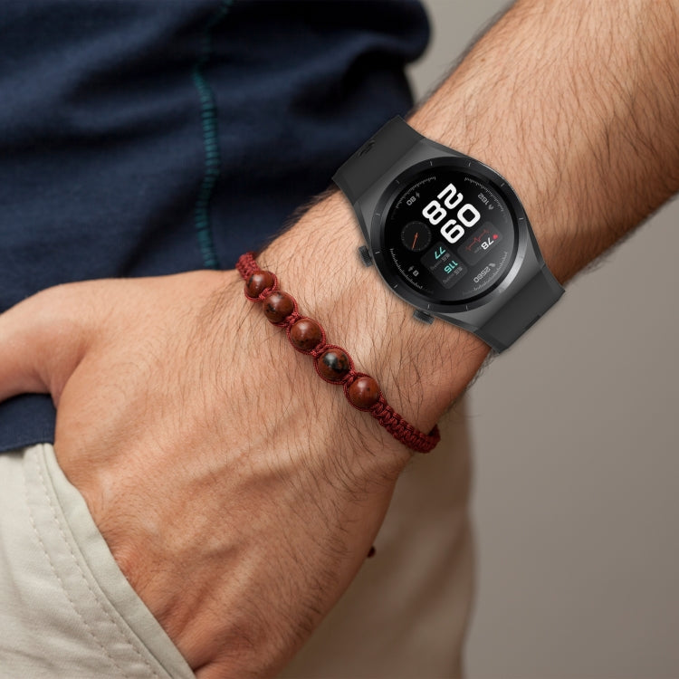 For Xiaomi Watch H1 Blood Pressure Watch Silicone Watch Band(Black) - Watch Bands by PMC TechLife | Online Shopping South Africa | PMC TechLife