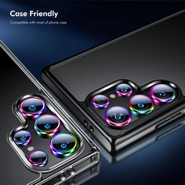 For Samsung Galaxy S24 Ultra 5G ENKAY Hat-Prince AR 9H Rear Lens Aluminium Alloy Tempered Glass Film(Black) - free shipping - PMC Jewellery - Order now!