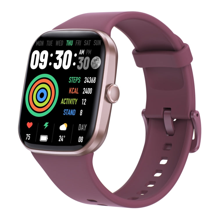 Q32 IP67 Waterproof Smart Bracelet Bluetooth Call Fitness Tracker(Wine Red) - Smart Watches by PMC TechLife | Online Shopping South Africa | PMC TechLife | Buy Now Pay Later Mobicred