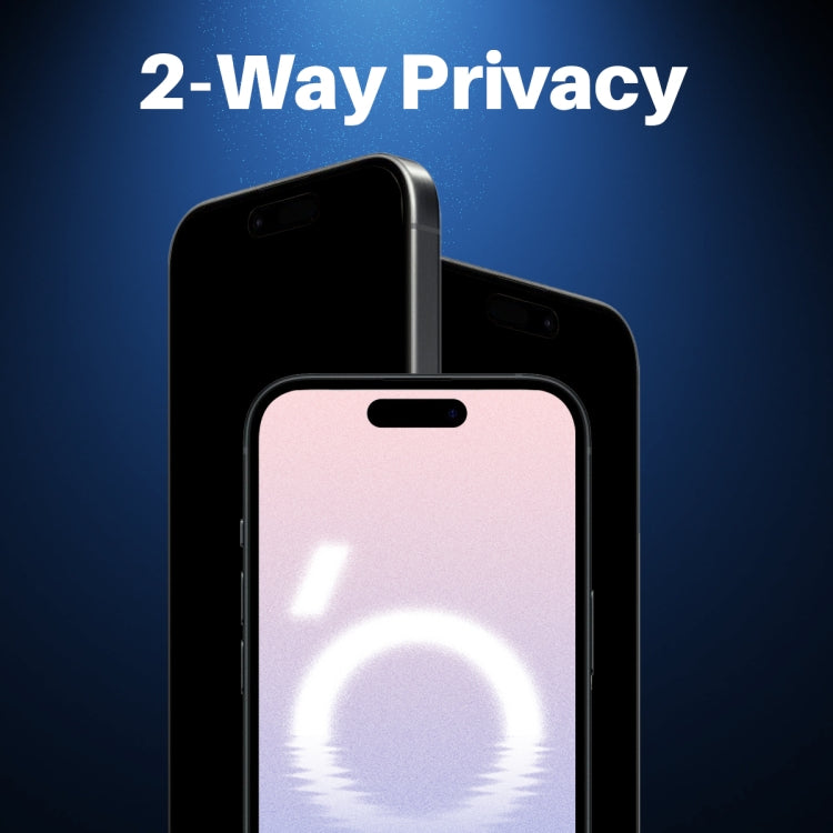 For iPhone 16 NORTHJO A++ 28 Degree Privacy Full Glue Silk Printing Tempered Glass Film - free shipping - PMC TechLife - Order now!