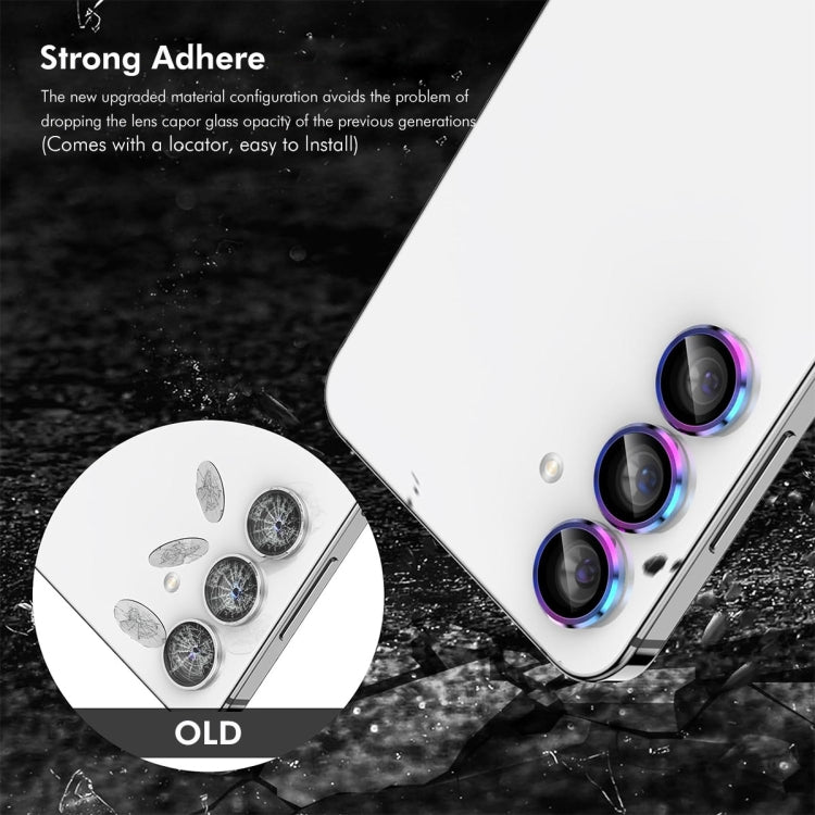 For Samsung Galaxy S24 FE 5G ENKAY Hat-Prince 9H Rear Camera Lens Aluminium Alloy Tempered Glass Film(Golden) - free shipping - PMC Jewellery - Order now!