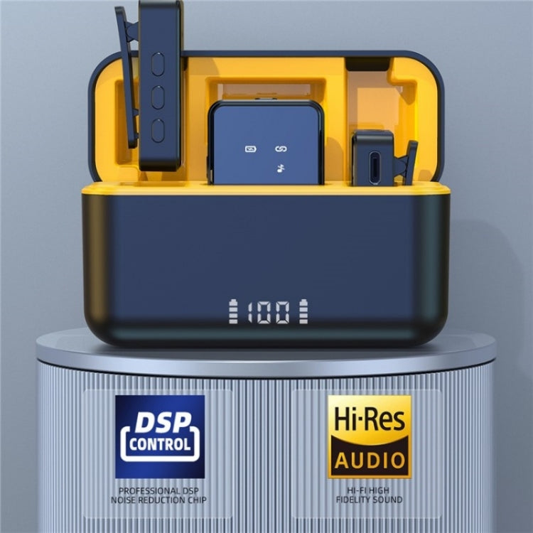 SX12 Lavalier Clip-On Wireless Microphone with Dual Microphones + Receiver - Microphone by PMC TechLife | Online Shopping South Africa | PMC TechLife | Buy Now Pay Later Mobicred